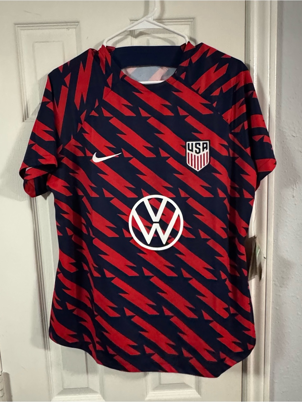 Women's Nike USWNT 2023 VW Pre-Match Jersey size XL
New with tags